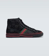 GUCCI OFF THE GRID HIGH-TOP SNEAKERS,P00491550