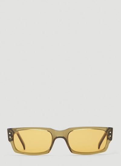 Andy Wolf Malcolm Sunglasses In Brown