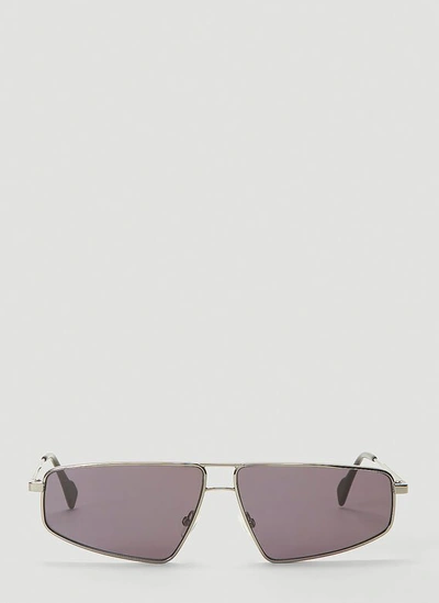 Andy Wolf Sterling Sunglasses In Silver