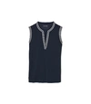 Tory Sport Tory Burch Sleeveless Tunic Top In Tory Navy