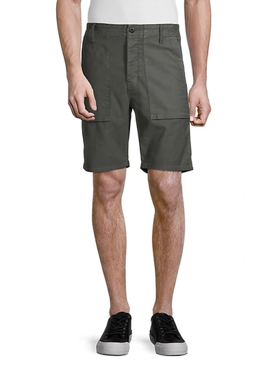J Brand Kontact Cargo Shorts In Olive Green