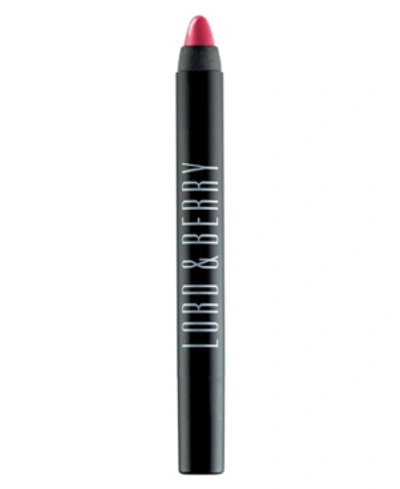 Lord & Berry Shiny Crayon Lipstick In Peony