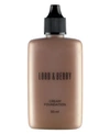 Lord & Berry Face Cream Foundation In Caramel