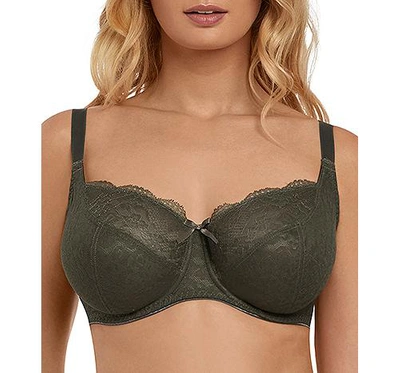 Freya Fancies Plunge Balcony Bra In Olive