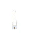 Dolce & Gabbana Medium Devotion Quilted Leather Shoulder Bag In Bianco Ottico