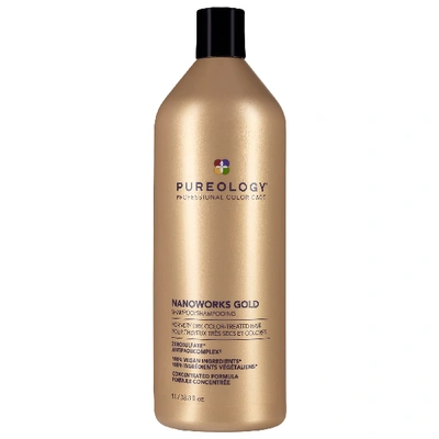 Pureology Nanoworks Gold Hydrating Shampoo 33.8 Fl oz/ 1000 ml