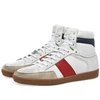 Saint Laurent Sl/10h Signature Court Classic High Top Sneaker In White