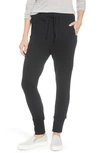 Bobeau Cozy Jogger Pants In Black