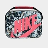 Nike Kids'  Sportswear Fuel Pack Lunch Bag 100% Polyester In Pink/multi Color/black