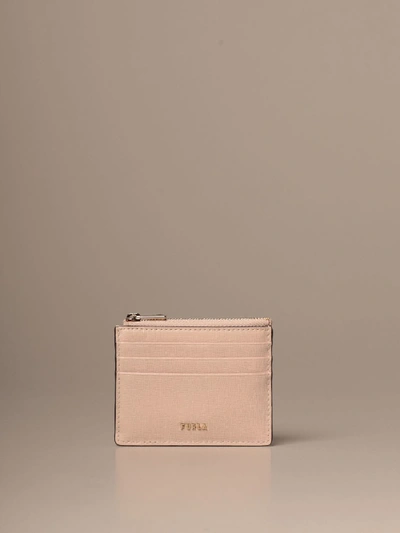 Furla In Saffiano Leather In Powder