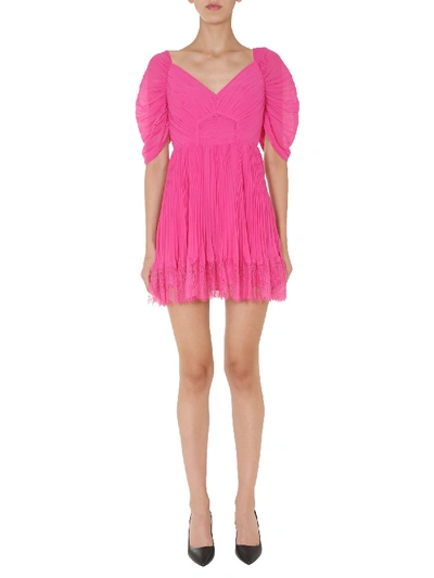 Self-portrait Short Dress In Pink