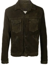 GIORGIO BRATO BUTTONED LEATHER JACKET