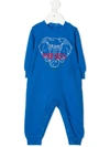 KENZO EMBROIDERED LOGO BABYGROW