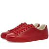 Gucci Men's Ace Sneaker With Interlocking G In Red