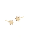 Zoë Chicco Women's 14k Yellow Gold Itty Bitty Star Of David Stud Earrings