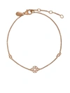 MONAN 18KT ROSE GOLD DIAMOND CHARM BRACELET