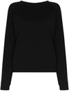 BASERANGE CROPPED CREW NECK SWEATSHIRT