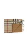 BURBERRY BURBERRY GIANT CHECK PADDED SCARF