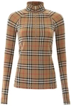 BURBERRY BURBERRY VINTAGE CHECK FITTED TOP