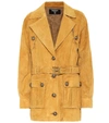 BALMAIN SUEDE JACKET,P00484627