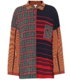 LOEWE WOOL-BLEND JACQUARD SWEATER,P00488617