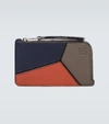 LOEWE PUZZLE COIN LEATHER CARDHOLDER,P00487449