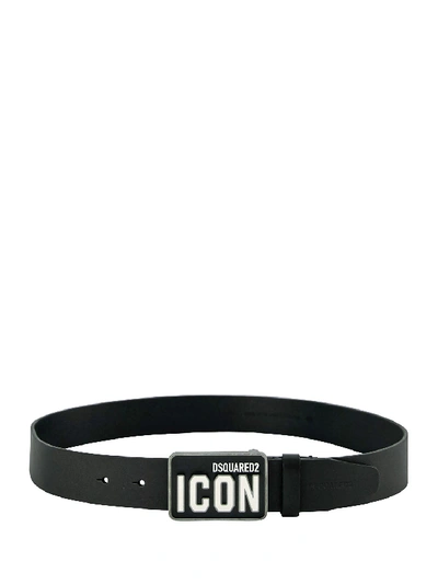 Dsquared2 Kids Belt For For Boys And For Girls In Black
