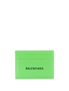 BALENCIAGA LOGO PRINT CARDHOLDER