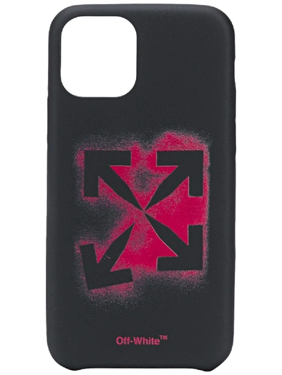 Off-white Spray Painted Iphone 11 Procase In Black