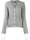 JEJIA RIBBED KNIT CARDIGAN