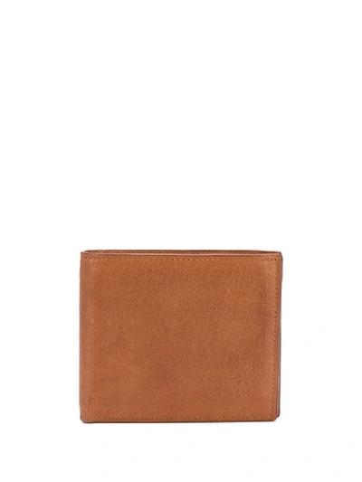 Officine Creative Boudin Bi-fold Wallet In Brown