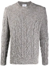 DONDUP CABLE-KNIT JUMPER