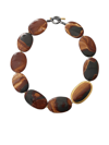 YOSSI HARARI 24KT YELLOW GOLD AGATE NECKLACE