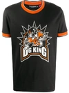 DOLCE & GABBANA DG KING PRINT T-SHIRT