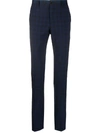 PS BY PAUL SMITH CHECKED TAILORED TROUSERS