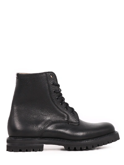 Church's Coalport 2 Leather Lace-up Boots In Black