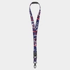 Nike Unisex Lanyard In White/blue/red