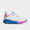 Adidas Originals Adidas Women's Zx 2k Boost Running Sneakers From Finish Line In Footwear White/shock Pink