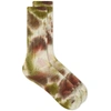 ANONYMOUS ISM Anonymous Ism Scatter Dye Crew Sock