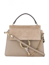 CHLOÉ FAYE LEATHER SMALL CROSSBODY BAG