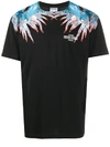 MARCELO BURLON COUNTY OF MILAN WINGS T-SHIRT BLACK,5294997