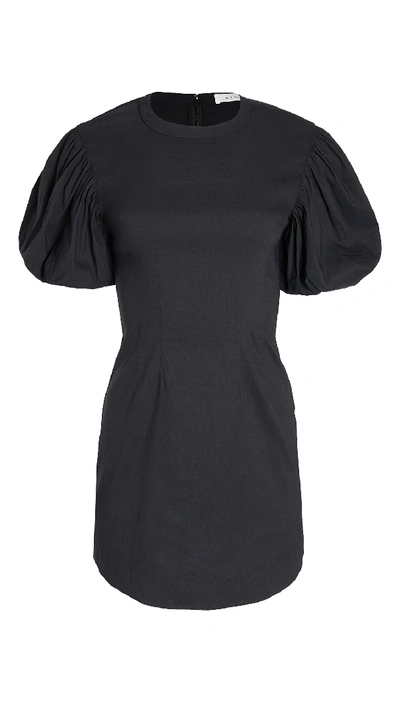 A.l.c Jessie Puff Sleeve Mini Dress In Black