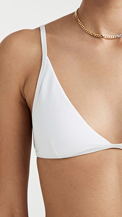 L*space Lspace L Space Millie Bikini Top In White