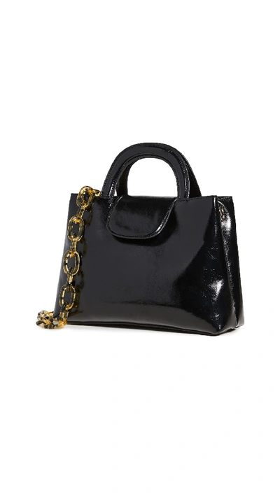 House Of Want Snack Top Handle Bag In Black