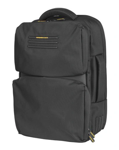 Mandarina Duck Backpack & Fanny Pack In Black