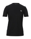 Fred Perry T-shirt In Navy