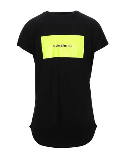 Numero 00 T-shirt In Black