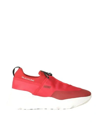 Ruco Line Sneakers In Red