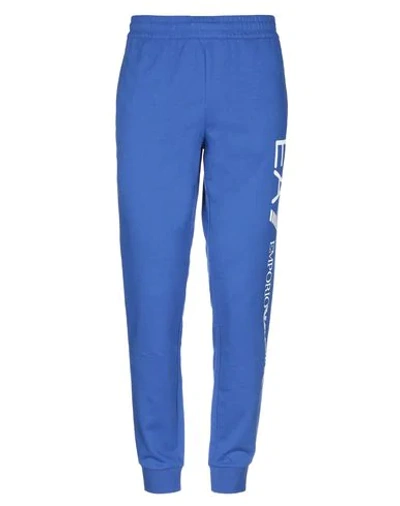 Ea7 Casual Pants In Blue