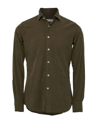 Glanshirt Shirts In Green